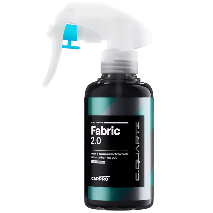 CarPro C.Quartz Fabric 2.0 100ml - impregnat do tapicerki materiałowej 1 CarPro C.Quartz Fabric 2.0 100ml - impregnat do tapicerki materiałowej