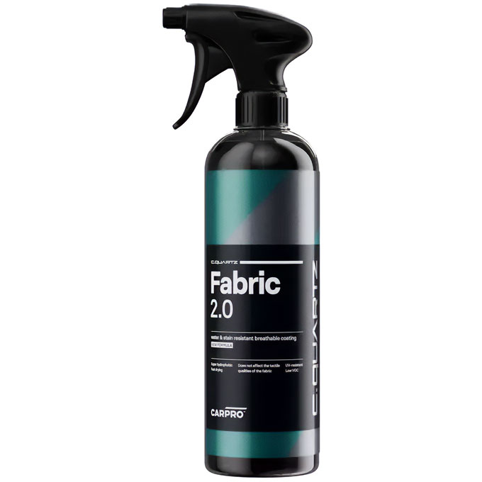 CarPro C.Quartz Fabric 2.0 500ml - impregnat do tapicerki materiałowej 1 CarPro C.Quartz Fabric 2.0 500ml - impregnat do tapicerki materiałowej