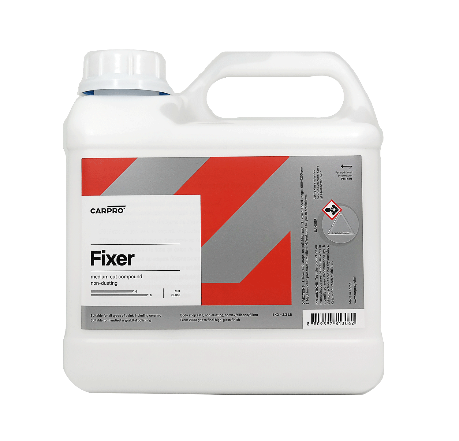 CarPro Fixer 1step Nano Polish - 1 etapowa pasta polerska 4L 1 CarPro Fixer 1step Nano Polish - 1 etapowa pasta polerska 4L