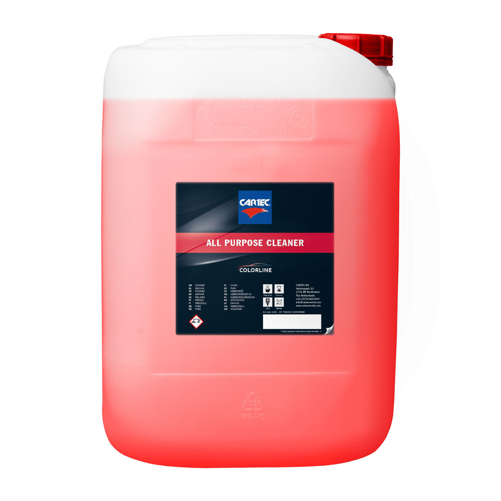 Cartec All Purpose Cleaner 20L - uniwersalny środek czyszczący APC 1 Cartec All Purpose Cleaner 20L - uniwersalny środek czyszczący APC