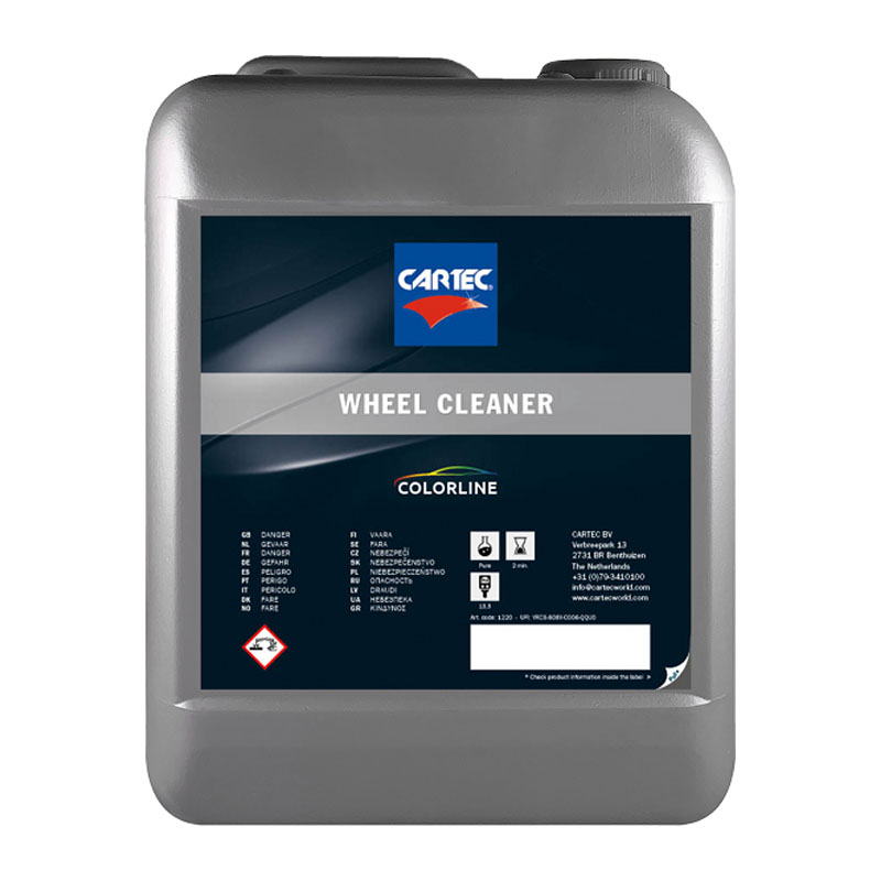 Cartec Wheel Cleaner 5L - skuteczny środek do czyszczenia felg 1 Cartec Wheel Cleaner 5L - skuteczny środek do czyszczenia felg