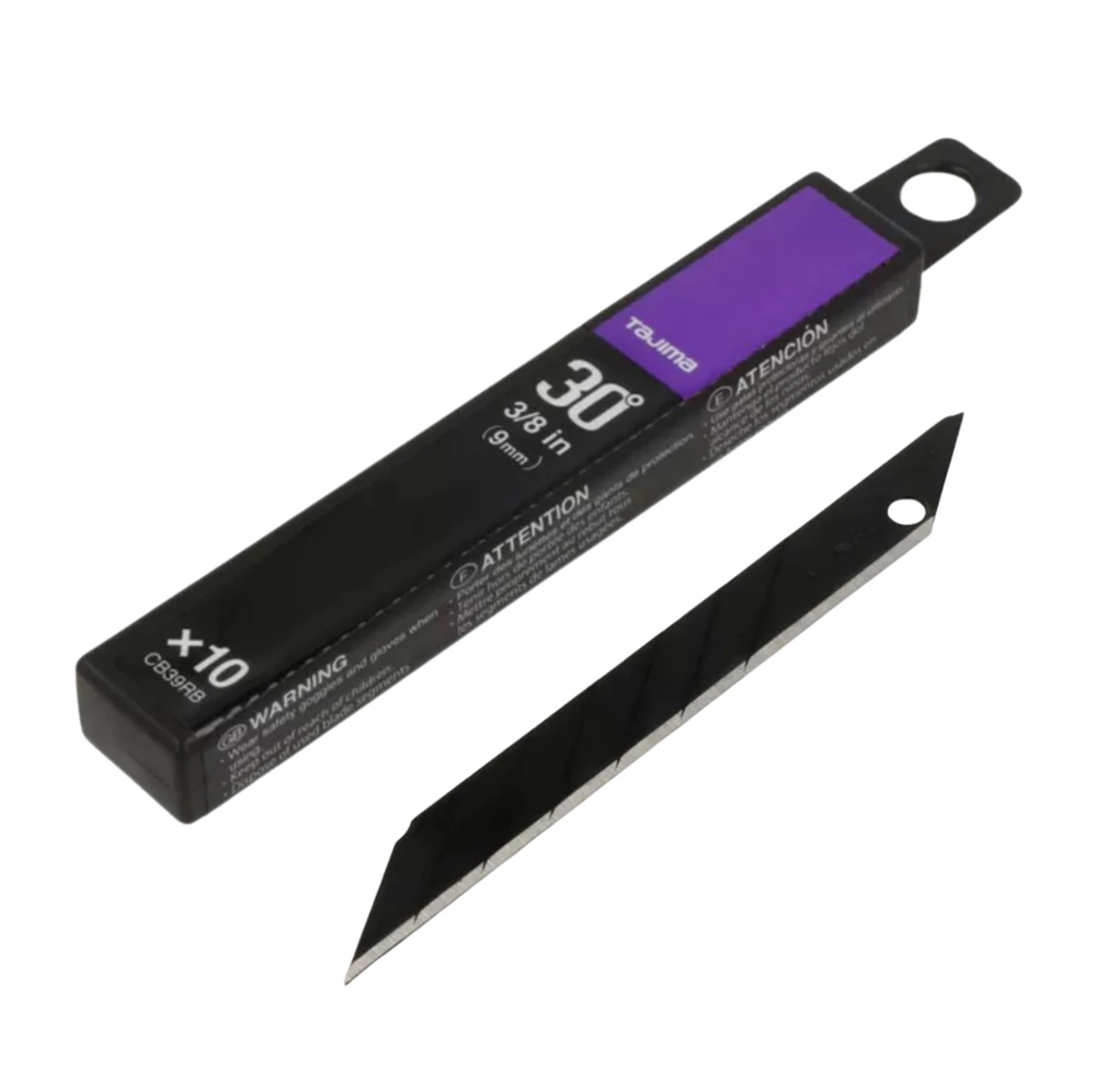 Tajima ostrza segmentowe łamane 9mm CB39RB 1 Tajima ostrza segmentowe łamane 9mm CB39RB