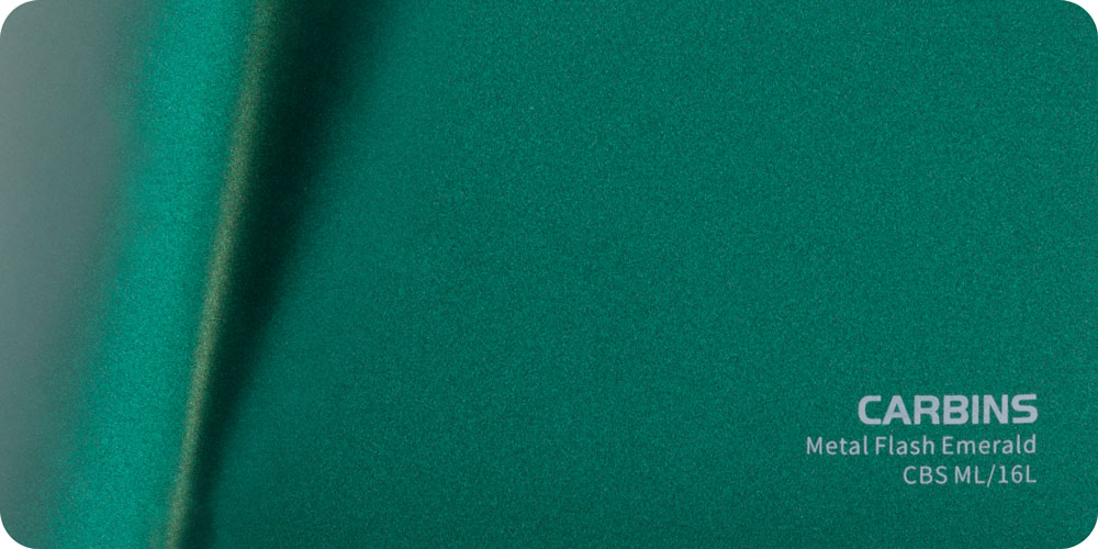 Carbins CBS ML/16L Metal Flash Emerald 1MB - folia do zmiany koloru samochodu 1 Carbins CBS ML/16L Metal Flash Emerald 1MB - folia do zmiany koloru samochodu