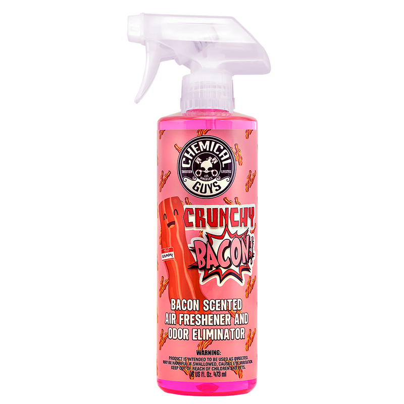 Chemical Guys Crunchy Bacon Scent 473ml - Odświeżacz powietrza o zapachu chrupiącego bekonu 1 Chemical Guys Crunchy Bacon Scent 473ml - Odświeżacz powietrza o zapachu chrupiącego bekonu