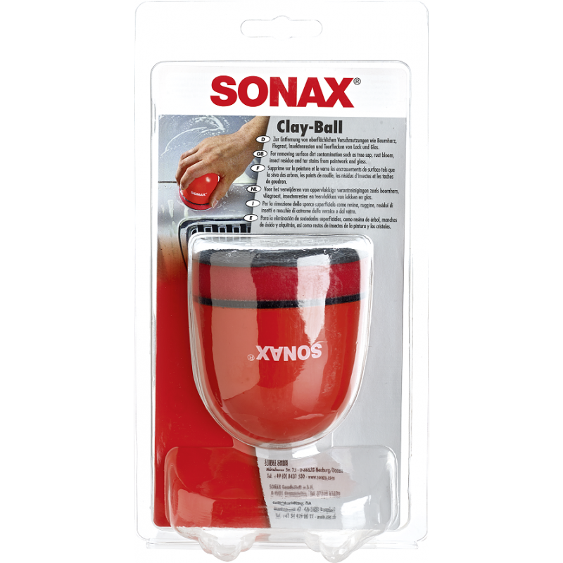 SONAX Clay Ball -aplikator z glinką do czyszczenia lakieru 1 SONAX Clay Ball -aplikator z glinką do czyszczenia lakieru