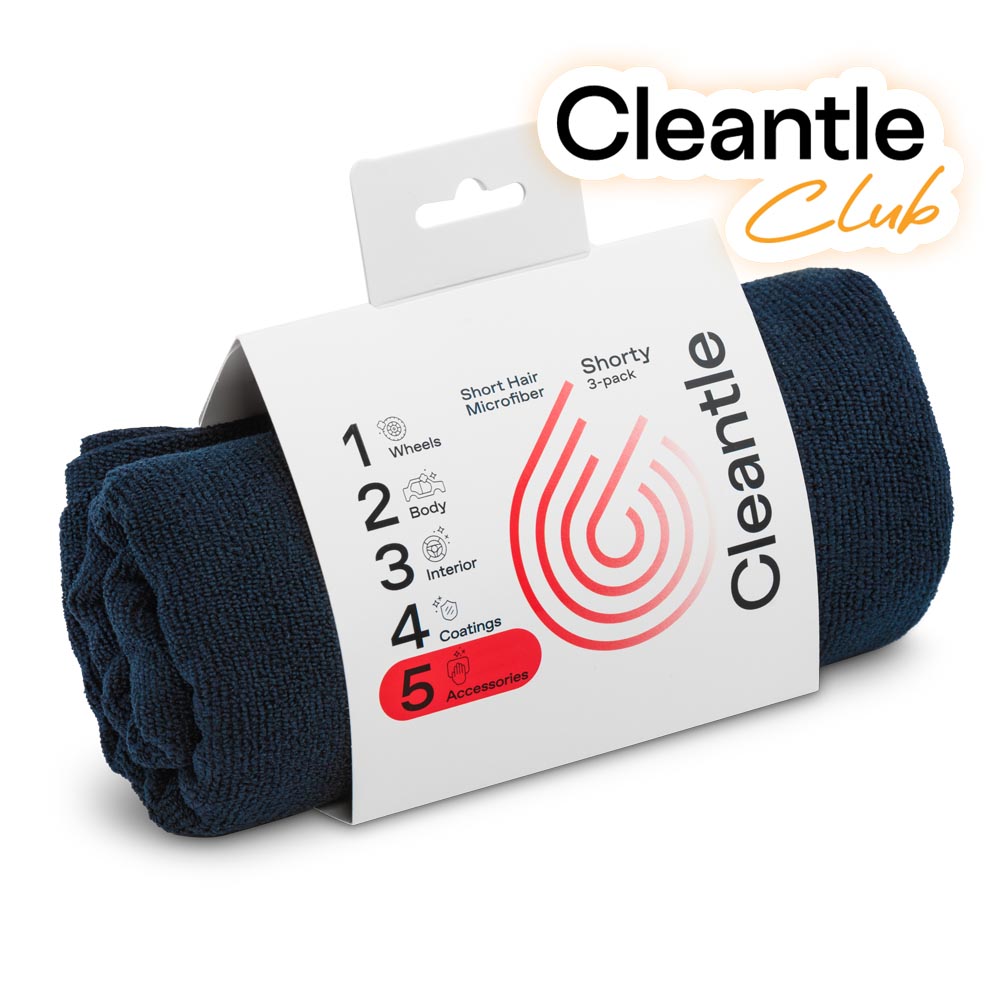 Cleantle Mikrofibra Shorty 3-pack 350gsm 40x40cm 1 Cleantle Mikrofibra Shorty 3-pack 350gsm 40x40cm