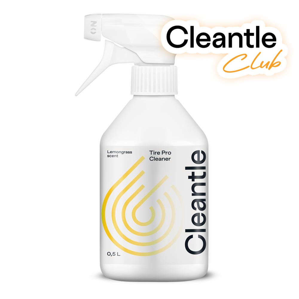 Cleantle Tire Pro Cleaner 500ml - środek do czyszczenia opon i elementów gumowych 1 Cleantle Tire Pro Cleaner 500ml - środek do czyszczenia opon i elementów gumowych