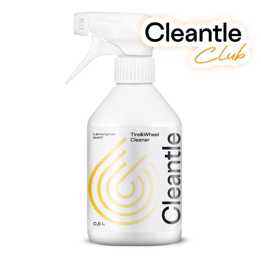 Cleantle Tire&Wheel Cleaner Lemongrass Scent 500ml - produkt do czyszczenia felg i opon 1 Cleantle Tire&Wheel Cleaner Lemongrass Scent 500ml - produkt do czyszczenia felg i opon