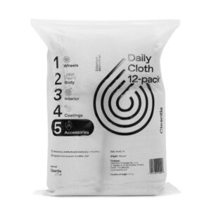 Cleantle Daily Cloth 12pak - uniwersalna mikrofibra zestaw 12 szt.