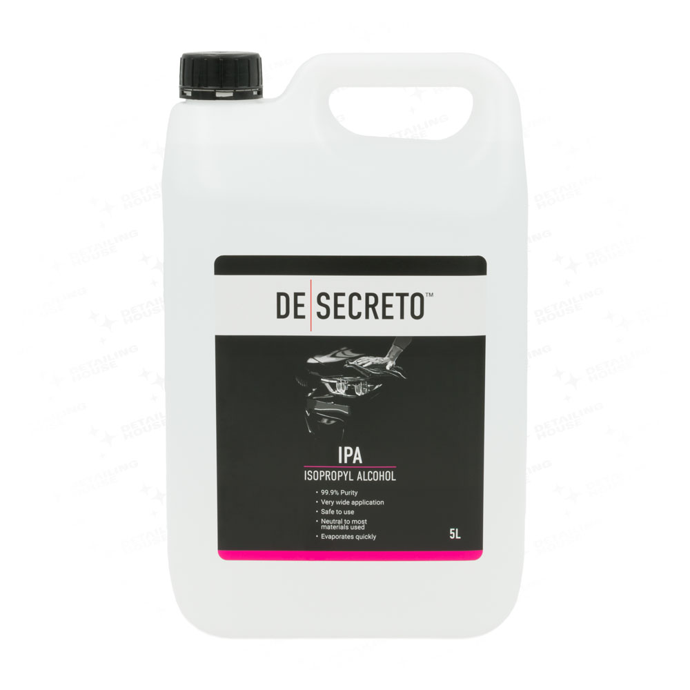 De Secreto IPA 99,9% 5L - odtłuszcza, przygotowuje lakier 1 De Secreto IPA 99