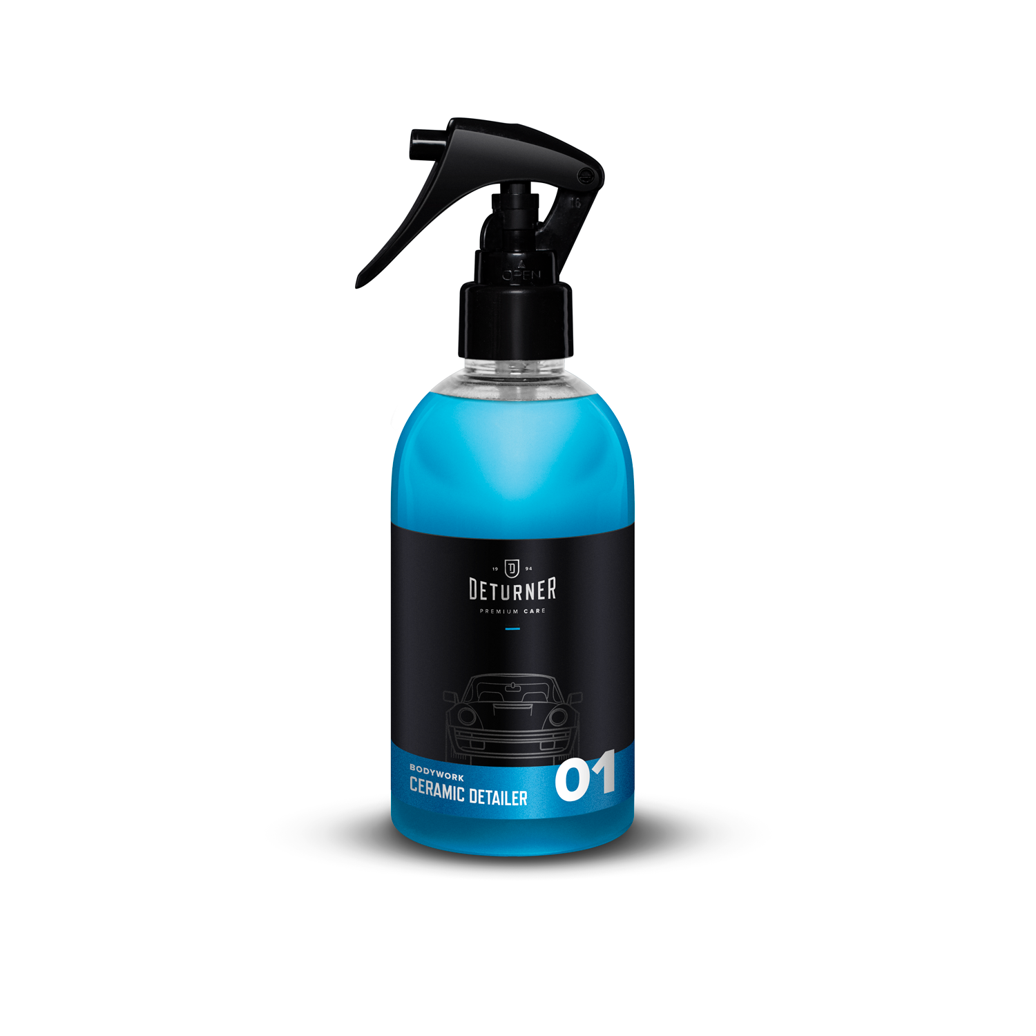 Deturner Ceramic Detailer 250ml - quick detailer z dodatkiem kwarcu, połysk i śliskość 250ml 1 Deturner Ceramic Detailer 250ml - quick detailer z dodatkiem kwarcu