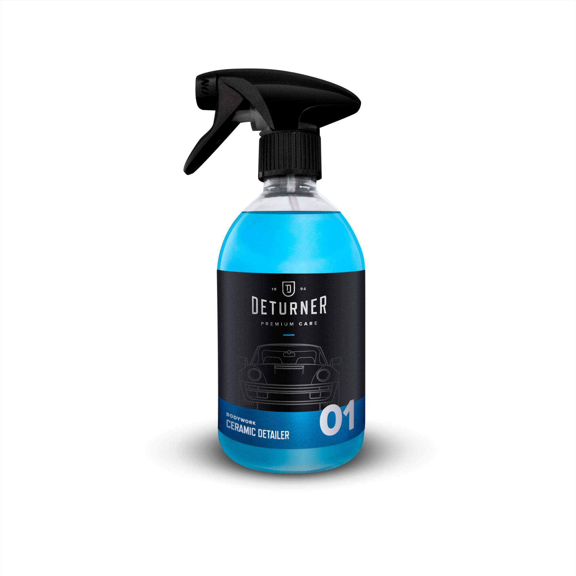Deturner Ceramic Detailer - quick detailer z dodatkiem kwarcu, połysk i śliskość 500ml 1 Deturner Ceramic Detailer - quick detailer z dodatkiem kwarcu