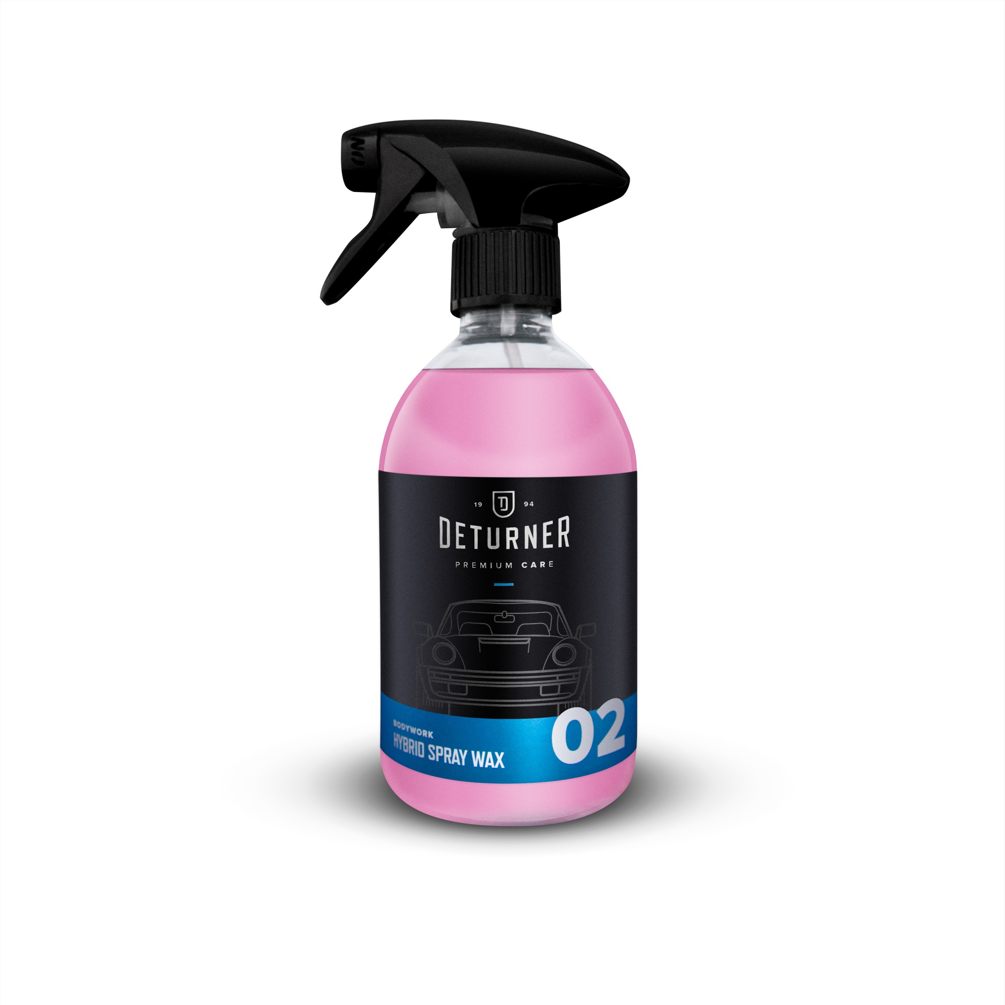Deturner Hybrid Spray Wax 500ml - szybki wosk w sprayu, maskuje mikro zarysowania 1 Deturner Hybrid Spray Wax 500ml - szybki wosk w sprayu