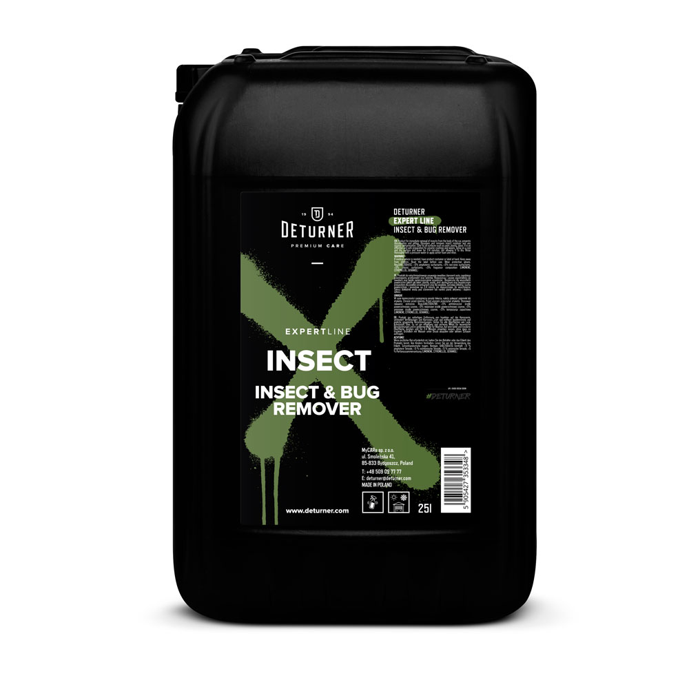 Deturner Insect 25L - środek do usuwania owadów z karoserii 1 Deturner Insect 25L - środek do usuwania owadów z karoserii