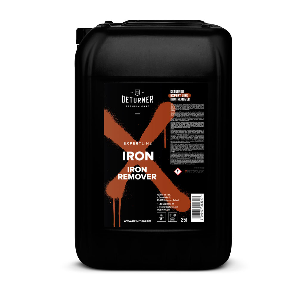 Deturner Iron 25L - produkt do usuwania zanieczyszczeń metalicznych 1 Deturner Iron 25L - produkt do usuwania zanieczyszczeń metalicznych