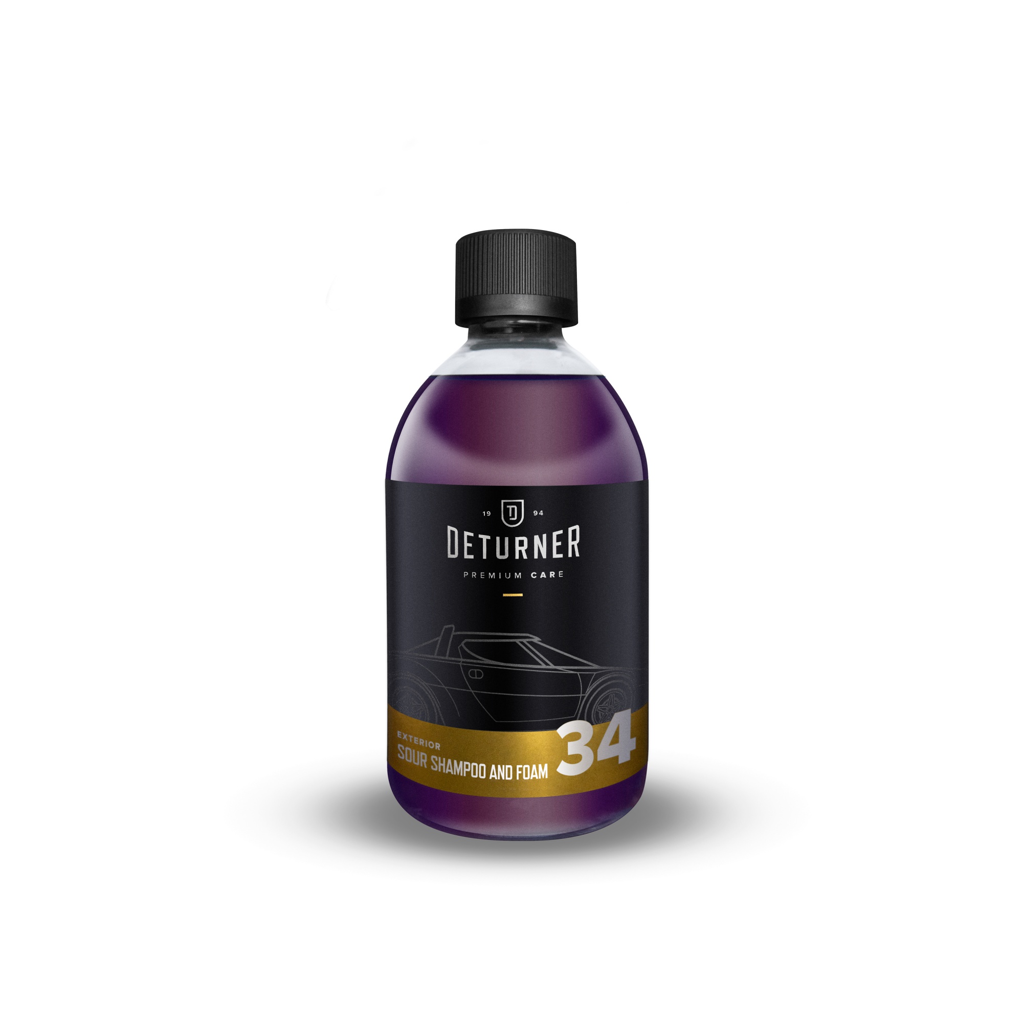 Deturner Sour Shampoo and Foam - kwaśny szampon i piana aktywna, 2w1 500ml 1 Deturner Sour Shampoo and Foam - kwaśny szampon i piana aktywna