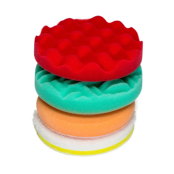 Dodo Juice Orbital Pad Selection 135-150mm - zestaw padów polerskich 1 Dodo Juice Orbital Pad Selection 135-150mm - zestaw padów polerskich