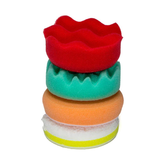 Dodo Juice Orbital Spot Pad Selection 80mm - zestaw padów polerskich 1 Dodo Juice Orbital Spot Pad Selection 80mm - zestaw padów polerskich