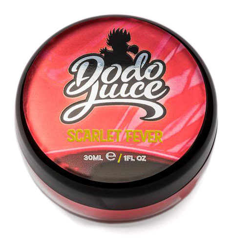 Dodo Juice Scarlet Fever 30ml - połączenie najwyższej jakości naturalnych wosków i sealantów.