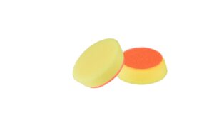 Honey COMB DUAL FINISH Żółty 34/40mm - wykończeniowy pad polerski