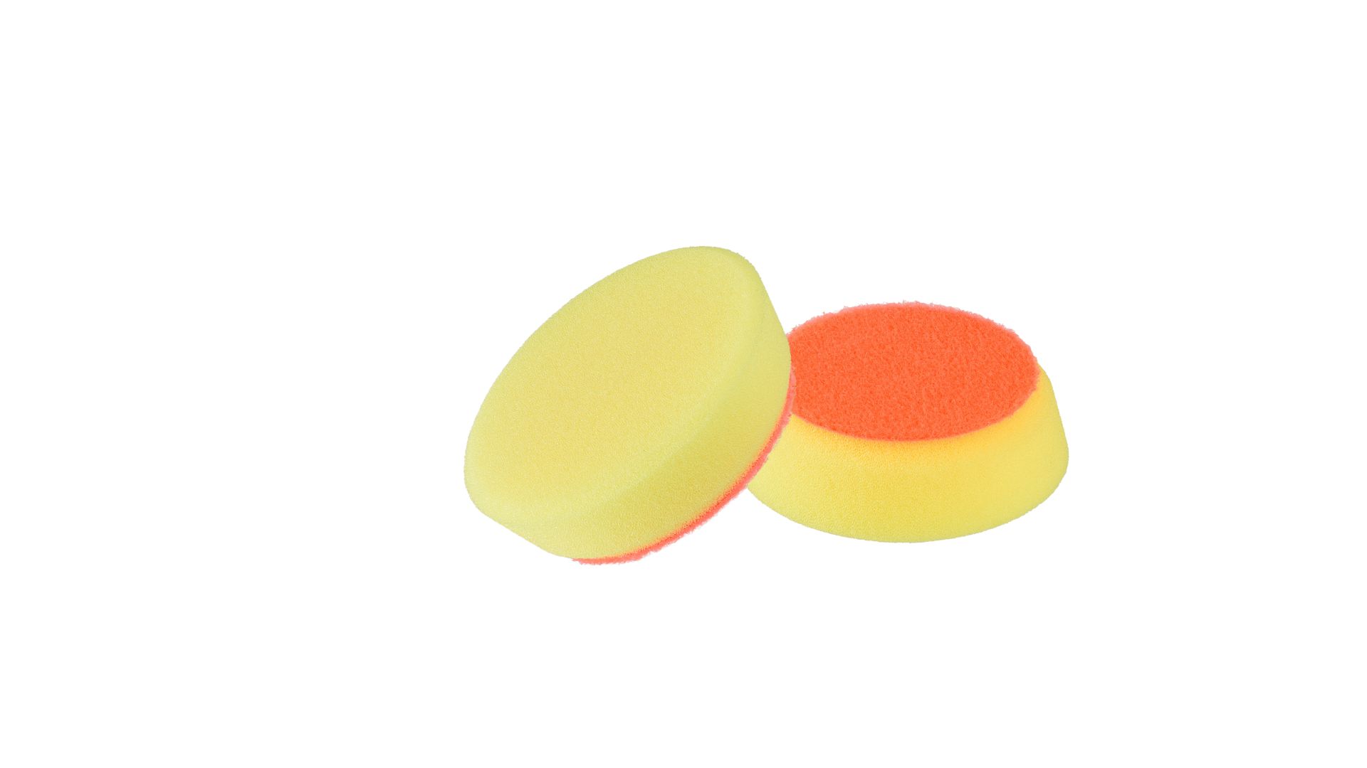 Honey COMB DUAL FINISH Żółty 34/40mm - wykończeniowy pad polerski