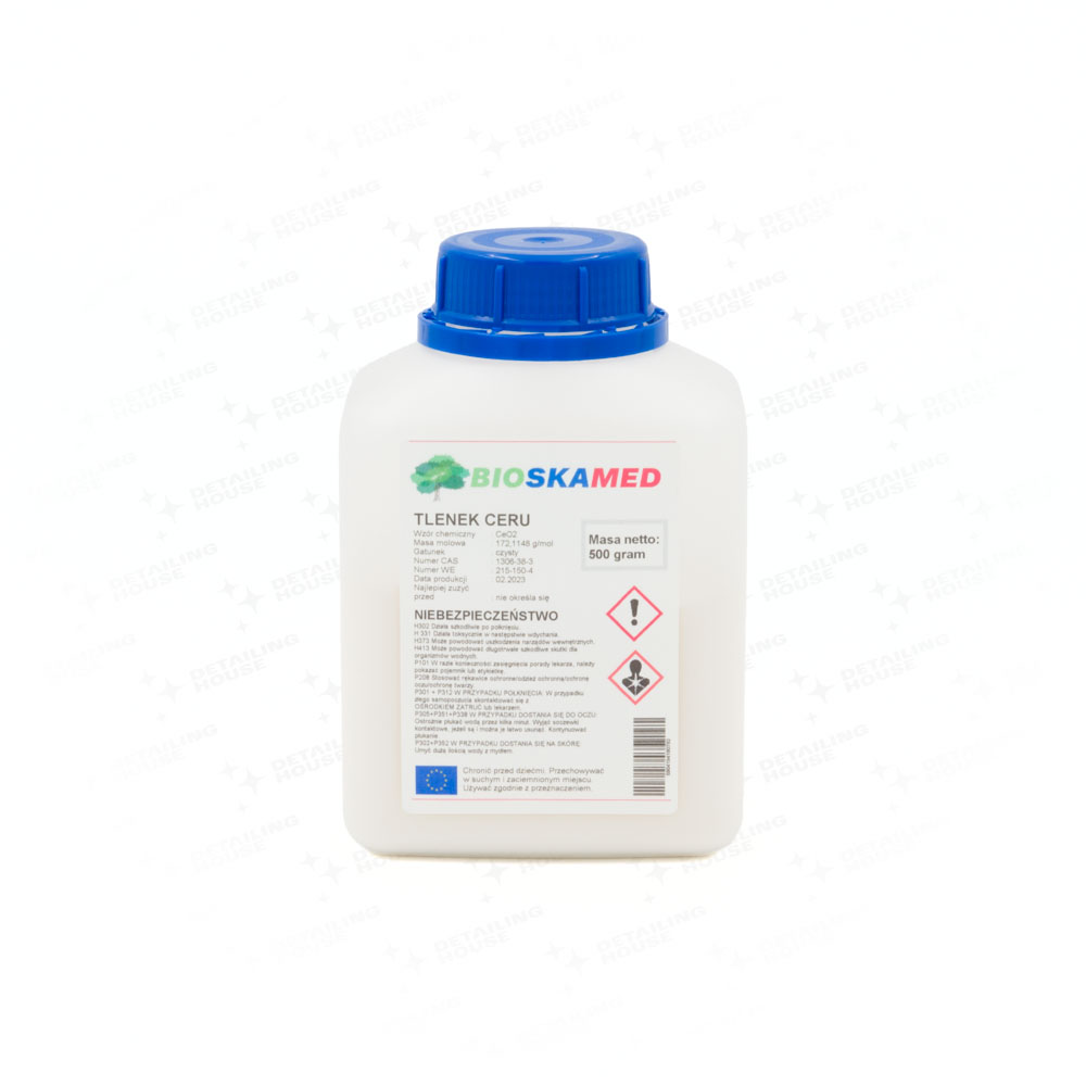 Dwutlenek Ceru 500g - polerowanie szyb samochodowych 1 Dwutlenek Ceru 500g - polerowanie szyb samochodowych