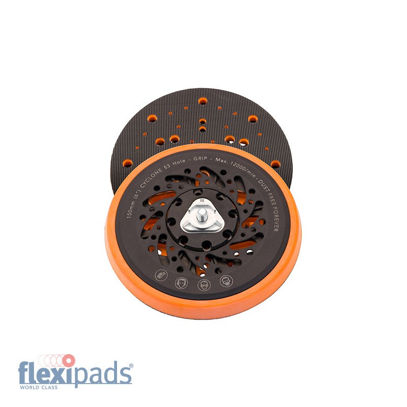 Flexipads 150mm M8 Soft - Dysk wsporczy, rzep 1 Flexipads 150mm M8 Soft - Dysk wsporczy