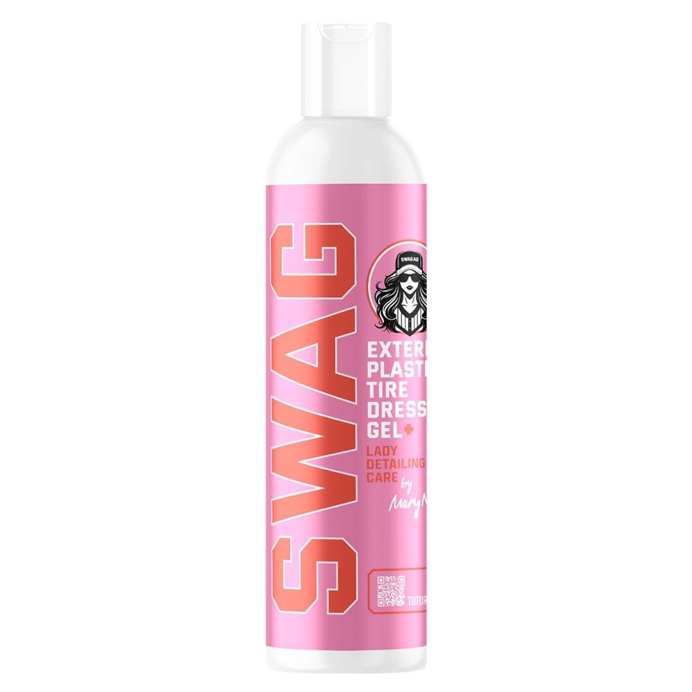 Swag LADY EXTERIOR PLASTIC TIRE DRESSING Gel 250ml - dressing do opon i plastików zewnętrznych