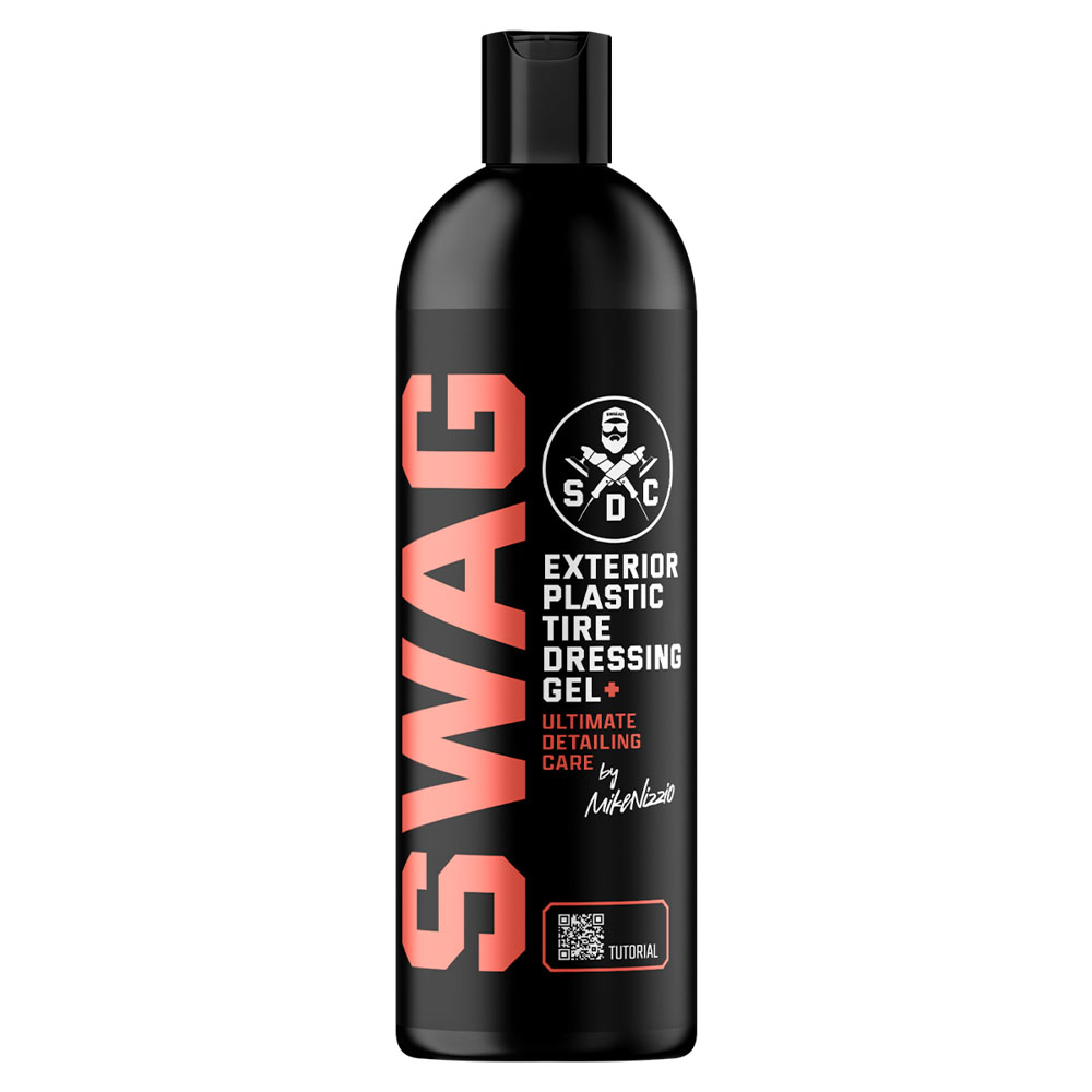 Swag EXTERIOR PLASTIC TIRE DRESSING Gel V3 500ml - dressing do gumy i tworzyw sztucznych 1 Swag EXTERIOR PLASTIC TIRE DRESSING Gel V3 500ml - dressing do gumy i tworzyw sztucznych