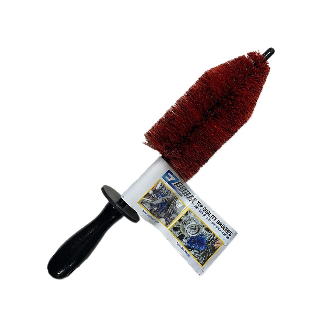 EZ Detail Brush Mini Red - mała szczotka do czyszczenia felg