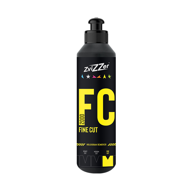 ZviZZer FC2000 Fine Cut Yellow 250ml - pasta polerska wykańczająca 1 ZviZZer FC2000 Fine Cut Yellow 250ml - pasta polerska wykańczająca