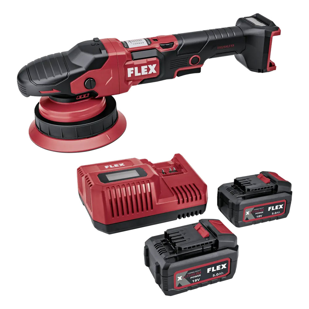 Flex XCE 8 150 18-EC Set - akumulatorowa polerka mimośrodowa 18 V z obrotem wymuszonym 1 Flex XCE 8 150 18-EC Set - akumulatorowa polerka mimośrodowa 18 V z obrotem wymuszonym