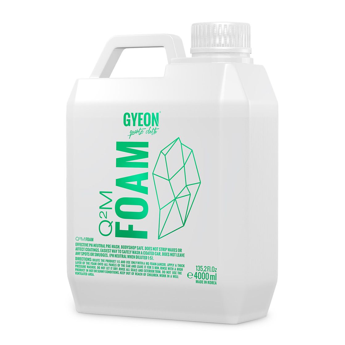 Gyeon Q2M Foam 4L - piana aktywna delikatna dla wosków i powłok 1 Gyeon Q2M Foam 4L - piana aktywna delikatna dla wosków i powłok