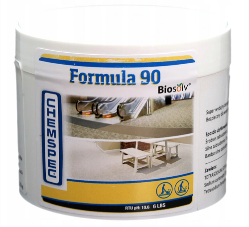 Chemspec Powdered Formula 90 - proszek do prania tapicerki materiałowej 250g 1 Chemspec Powdered Formula 90 - proszek do prania tapicerki materiałowej 250g