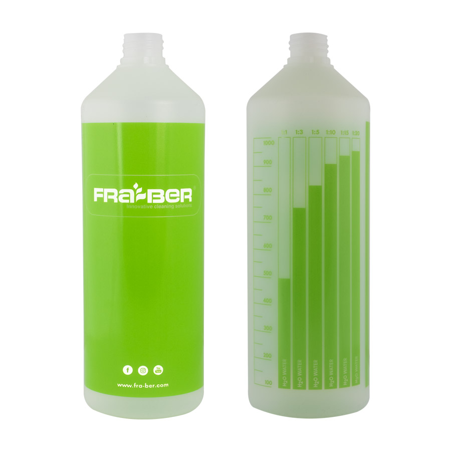 Innovacar Fra-Ber Graduated Bottle 1L - zielona butelka z podziałką 1 Innovacar Fra-Ber Graduated Bottle 1L - zielona butelka z podziałką