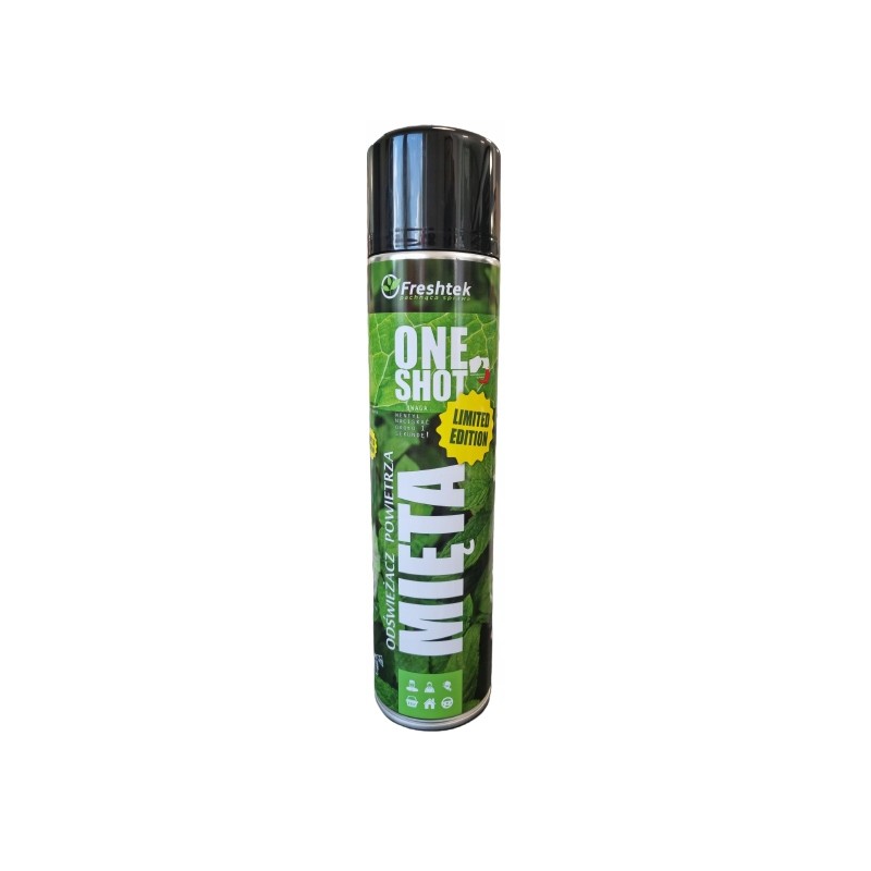Freshtek One Shot Mięta 600ml - odświeżacz powietrza 1 Freshtek One Shot Mięta 600ml - odświeżacz powietrza