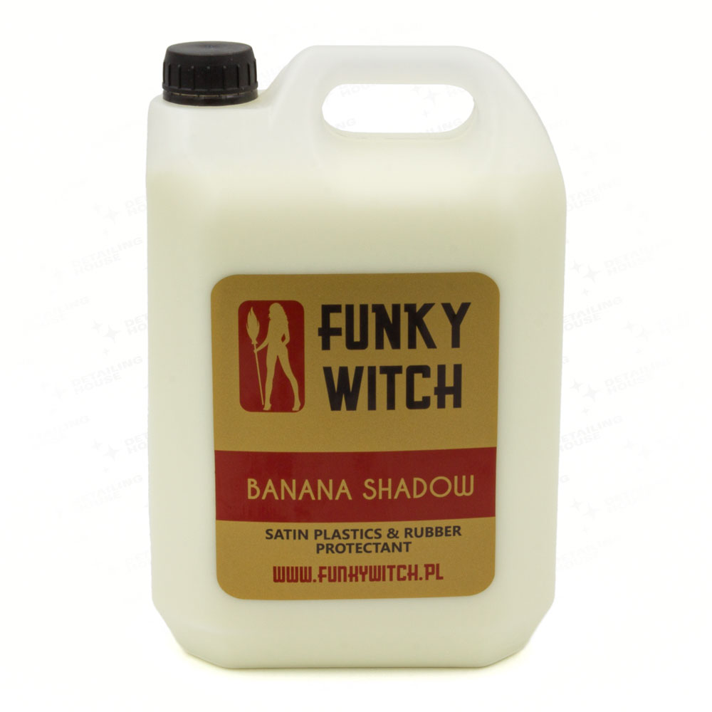 Funky Witch Banana Shadow Satin Dressing 5L - ochrona gumy i plastików wewnętrznych 1 Funky Witch Banana Shadow Satin Dressing 5L - ochrona gumy i plastików wewnętrznych