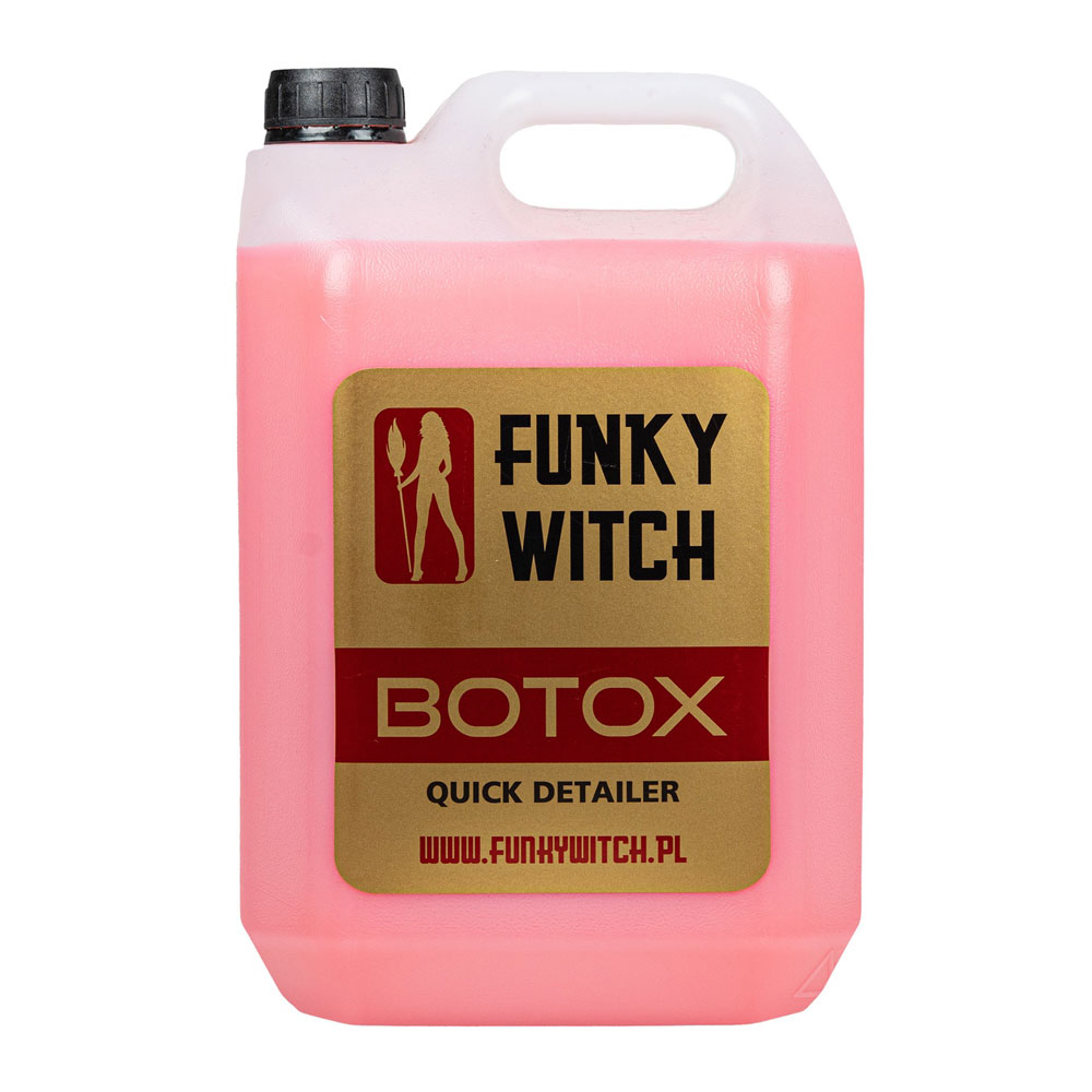Funky Witch Botox Quick Detailer 5L - przyciemnia lakier, wzmacnia głębię i połysk 1 Funky Witch Botox Quick Detailer 5L - przyciemnia lakier