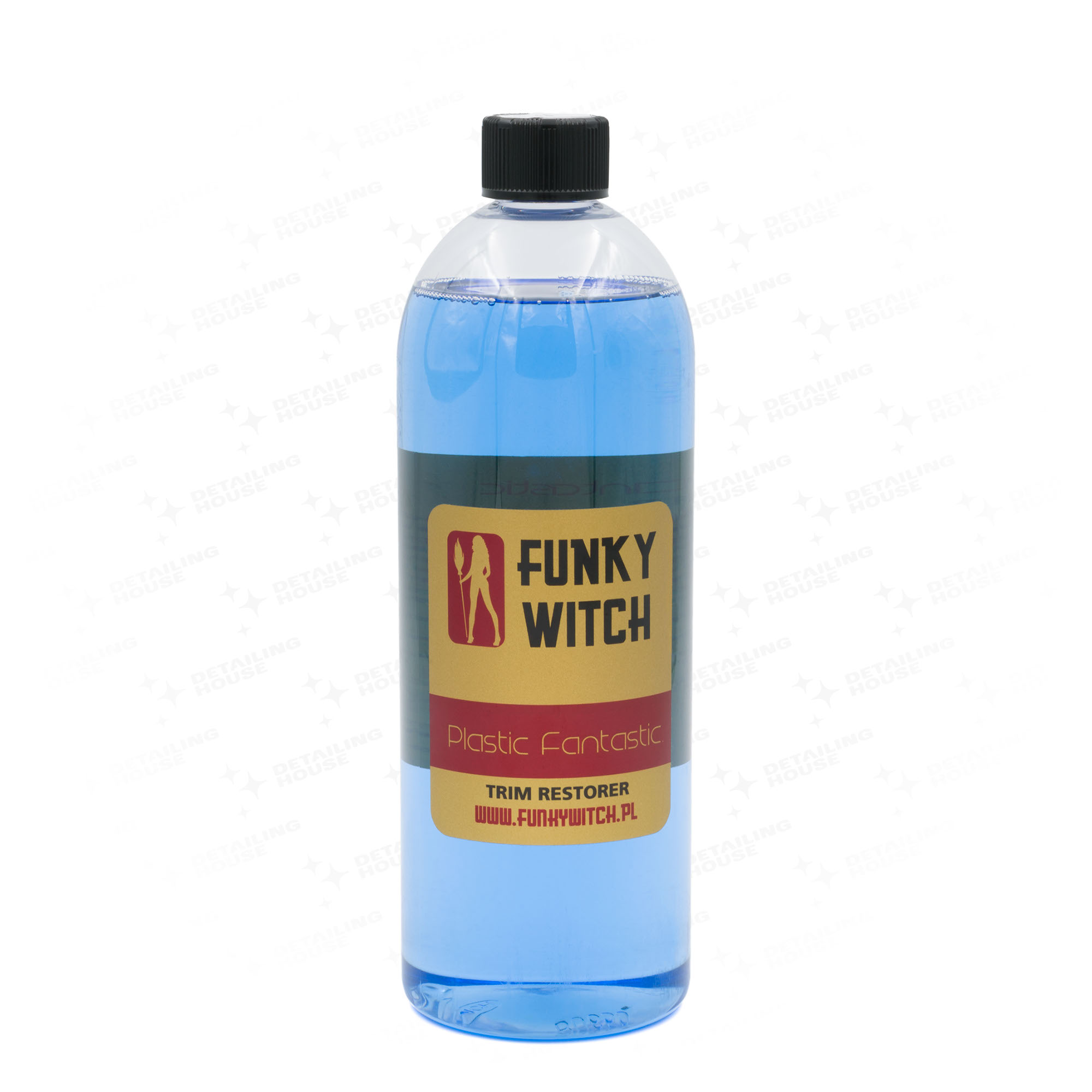 Funky Witch Plastic Fantastic Trim Restorer 1L - dressing do plastików zewnętrznych 1 Funky Witch Plastic Fantastic Trim Restorer 1L - dressing do plastików zewnętrznych
