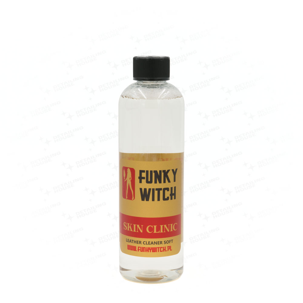 Funky Witch Skin Clinic Leather Cleaner Soft 500ml - produkt do czyszczenia skór 1 Funky Witch Skin Clinic Leather Cleaner Soft 500ml - produkt do czyszczenia skór