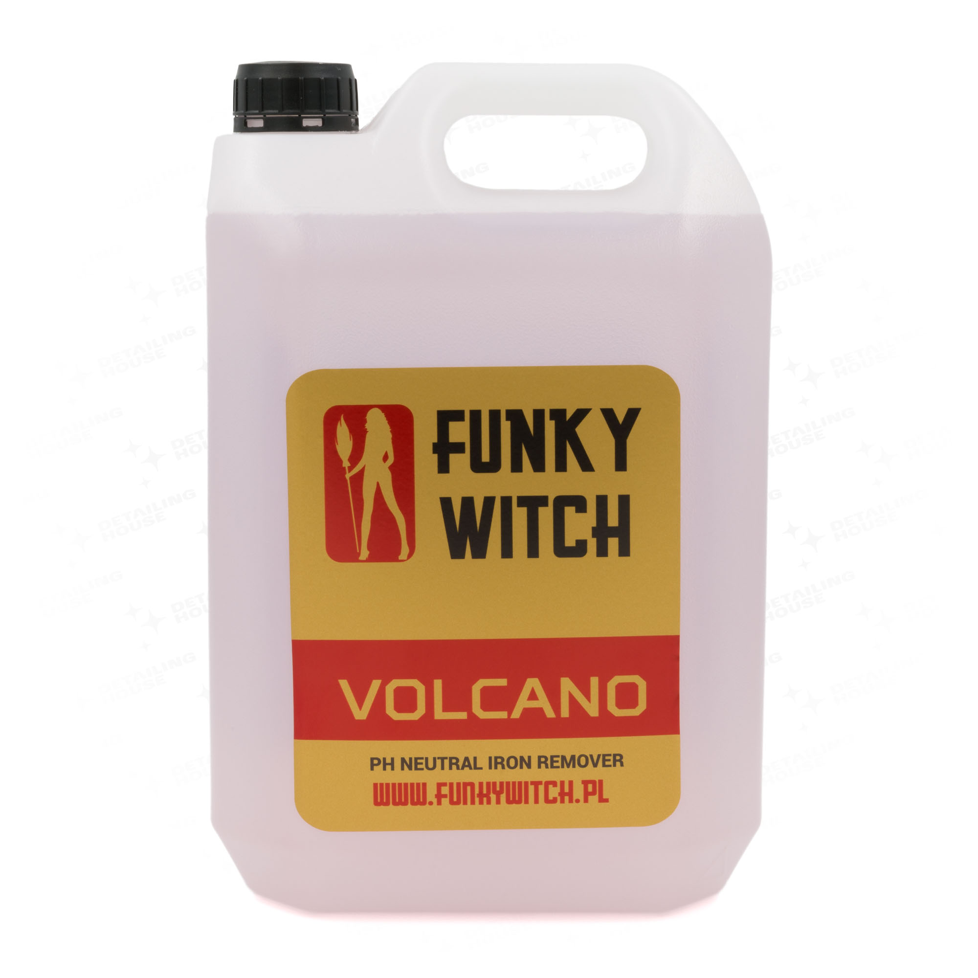 Funky Witch Volcano 5L - deironizer do felg i lakieru 1 Funky Witch Volcano 5L - deironizer do felg i lakieru