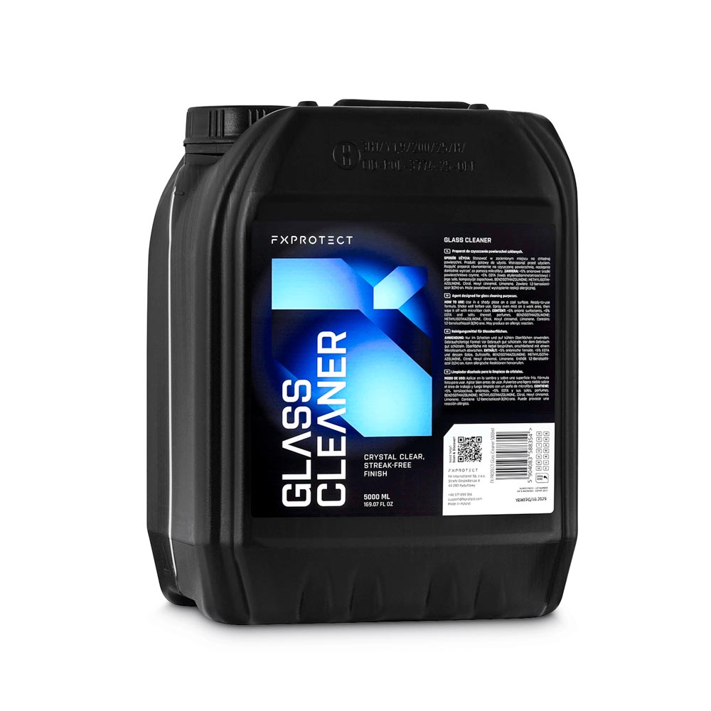 FX Protect Glass Cleaner 5L - produkt do czyszczenia szyb 1 FX Protect Glass Cleaner 5L - produkt do czyszczenia szyb