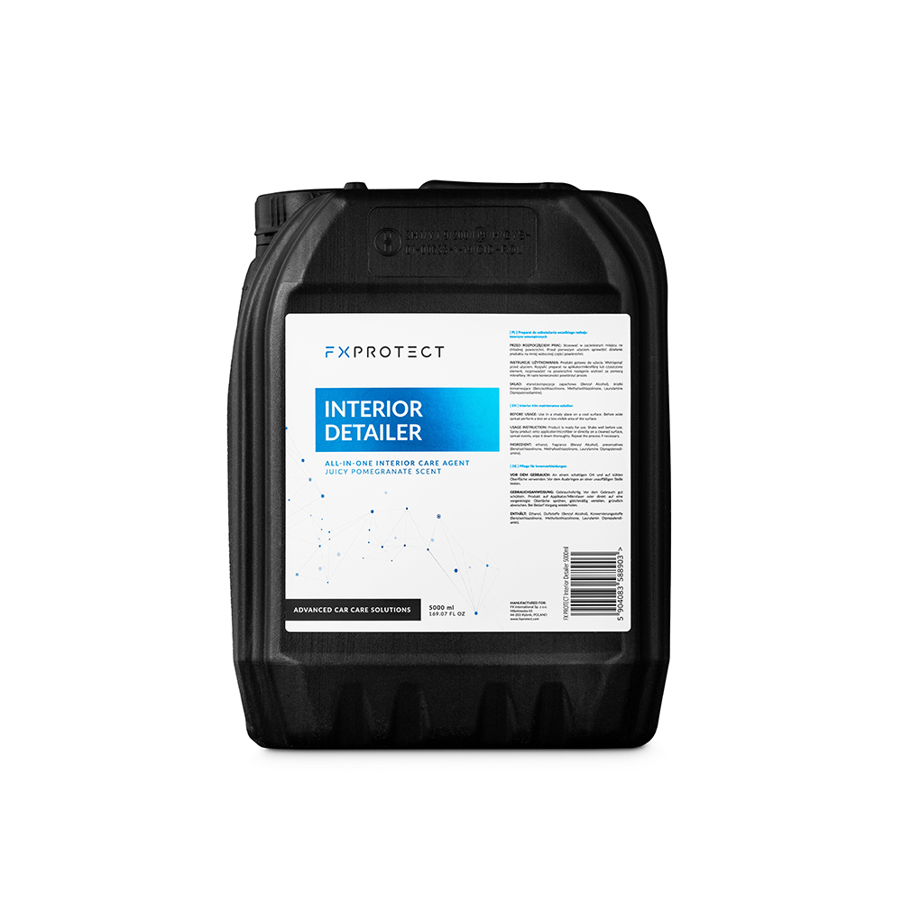 FX Protect Interior Detailer 5L - preparat do odświeżenia każdego rodzaju tworzyw wewnętrznych 1 FX Protect Interior Detailer 5L - preparat do odświeżenia każdego rodzaju tworzyw wewnętrznych