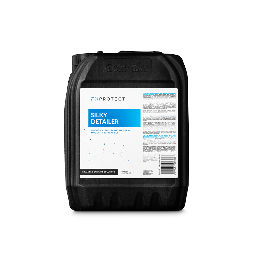 FX Protect Silky Detailer Tropical 5L - quick detailer do lakieru, niesamowita śliskość 1 FX Protect Silky Detailer Tropical 5L - quick detailer do lakieru