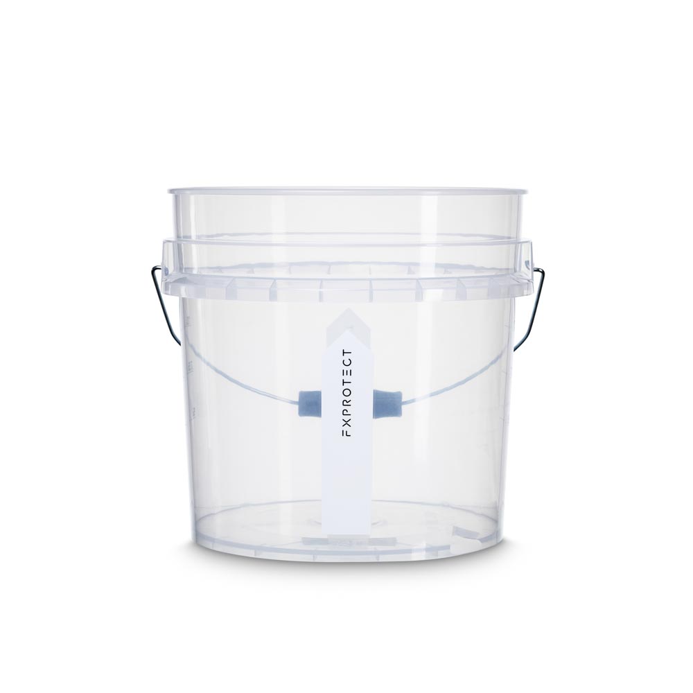 FX Protect Wash Bucket MINI Clear 16L - wiadro detailingowe do mycia