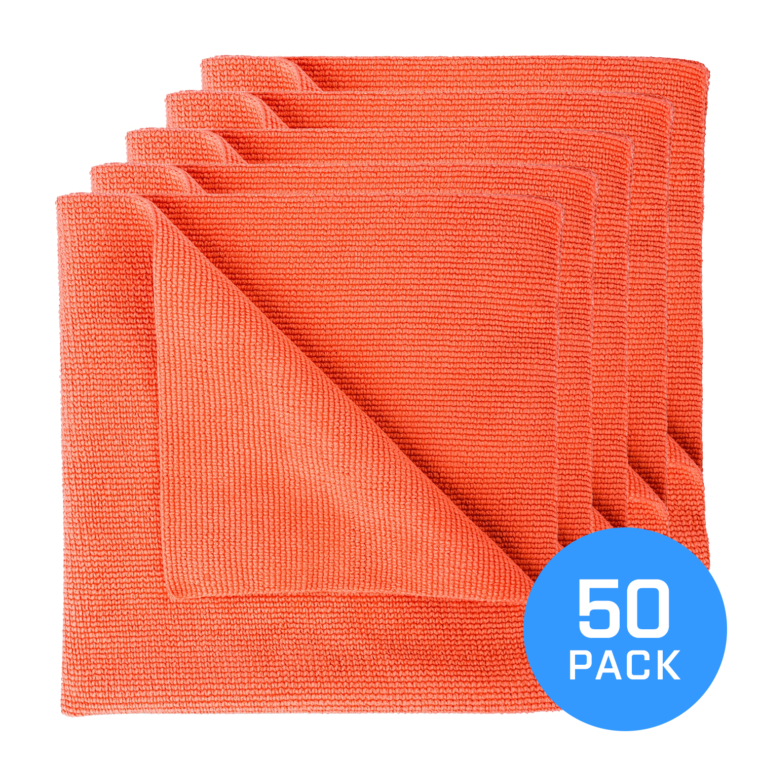 FX Protect Mikrofibra Royal Coral 40x40 50 pack - gęsto tkane, delikatne mikrofibry 1 FX Protect Mikrofibra Royal Coral 40x40 50 pack - gęsto tkane