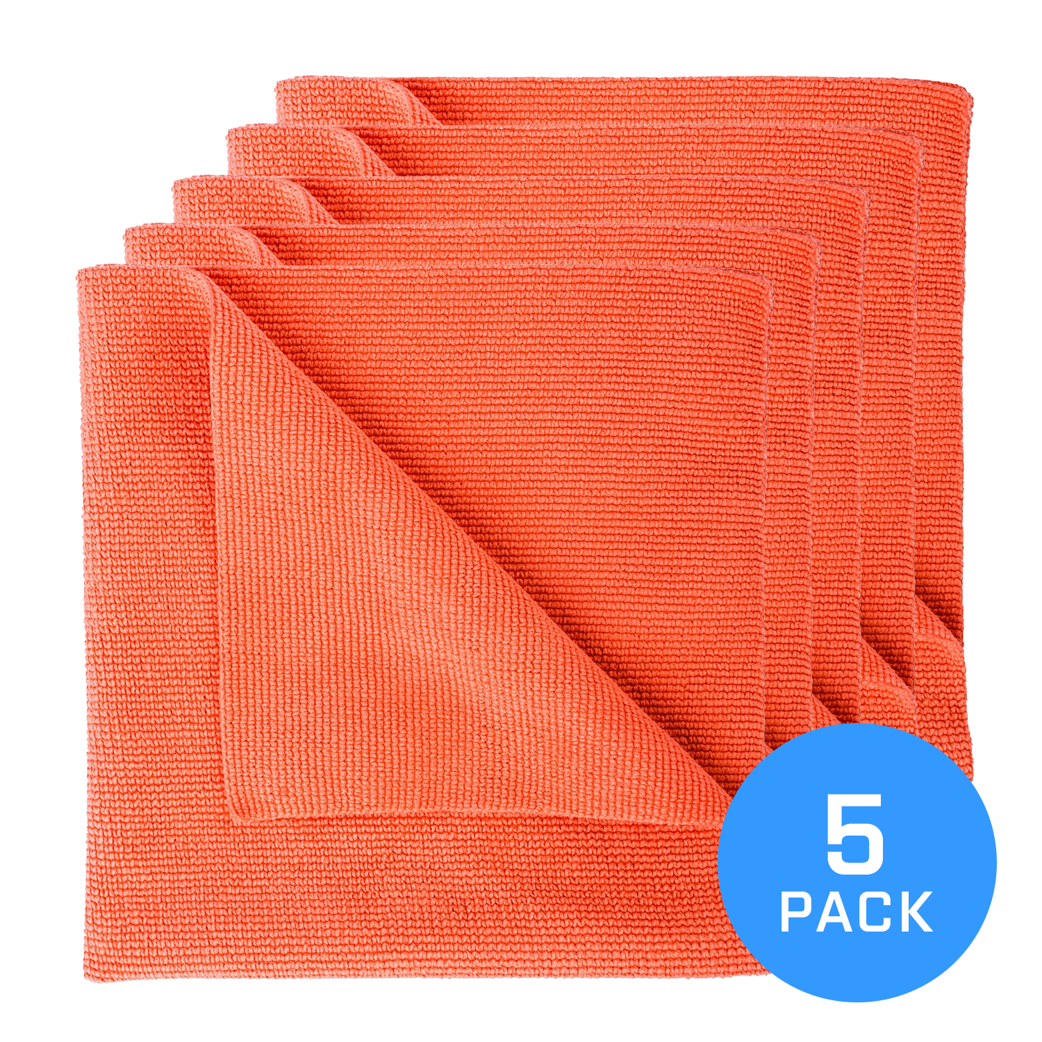 FX Protect Mikrofibra Royal Coral 40x40 5 pack - gęsto tkane, delikatne mikrofibry 1 FX Protect Mikrofibra Royal Coral 40x40 5 pack - gęsto tkane