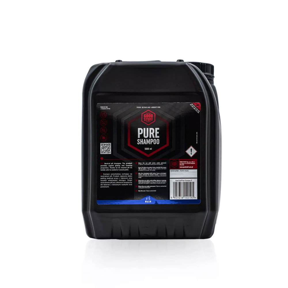 Good Stuff Pure Shampoo 5L - szampon samochodowy, neutralne pH 1 Good Stuff Pure Shampoo 5L - szampon samochodowy