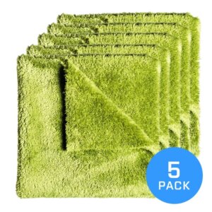 FX Protect Mikrofibra Grassy Green Boa 40x40 5pc -  mikrofibra bezkrawędziowa