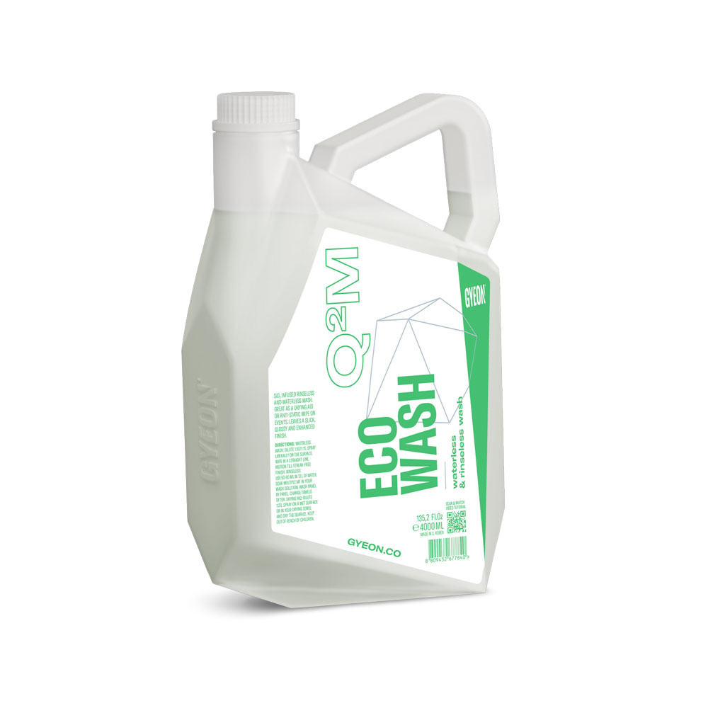 Gyeon Q2M ECOWash 4L - skoncentrowany szampon do mycia bezwodnego 1 Gyeon Q2M ECOWash 4L - skoncentrowany szampon do mycia bezwodnego